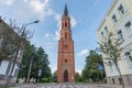 The Evangelical Church Tower lookout tower in Sagan town (Polish: ÃÂ»agaÃâ)